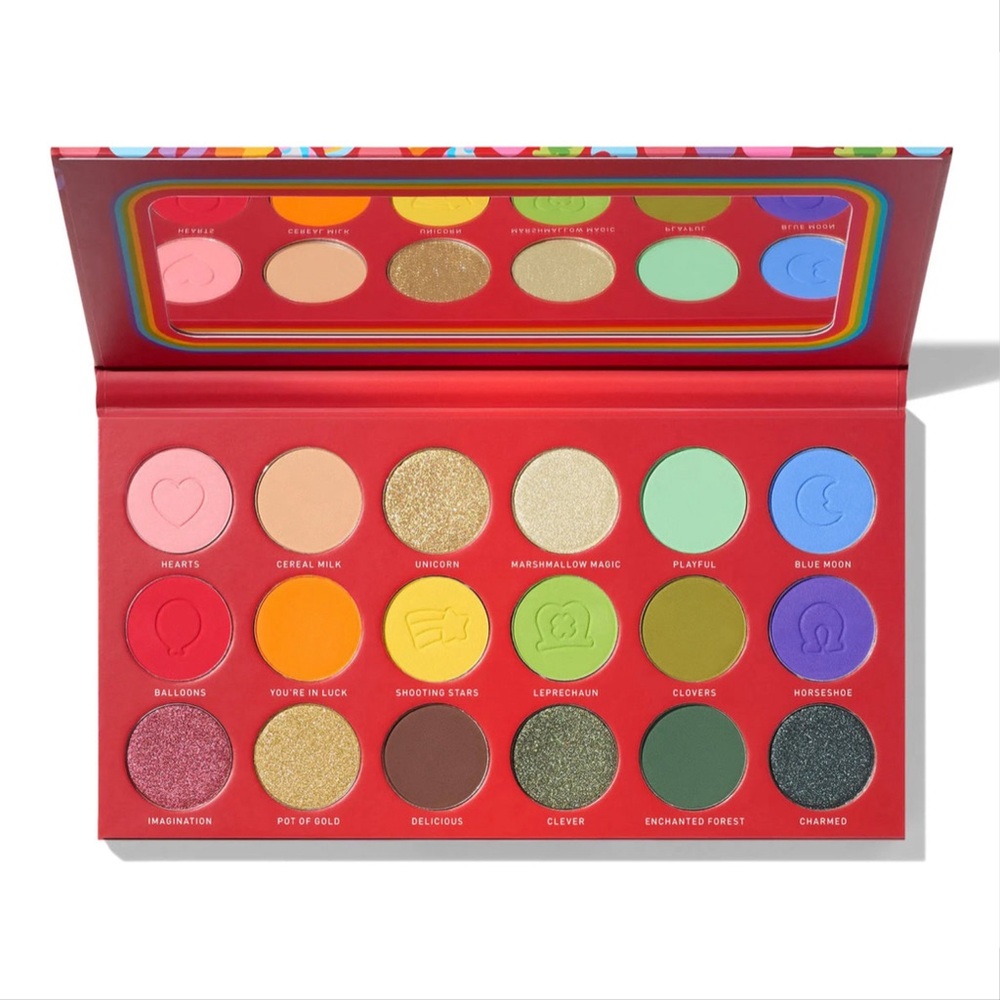 NWT MORPHE X LUCKY CHARMS MAKE SOME MAGIC ARTISTRY PALETTE | EYE SHADOW